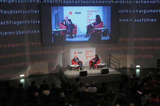 Sir Tony Atkinson im Gespräch mit Rosa Lyon