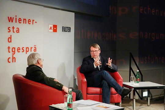 Prof. Herbert Brücker im Gespräch mit Peter Huemer