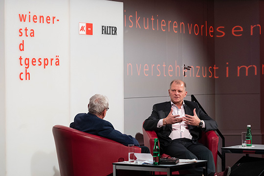 Martin Kušej im Gespräch mit Peter Huemer