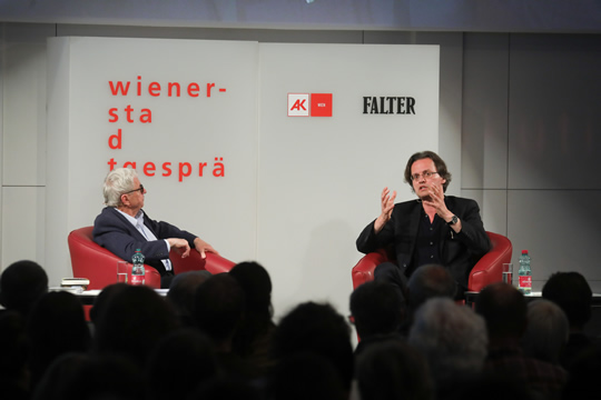 Bernhard Pörksen im Gespräch mit Peter Huemer