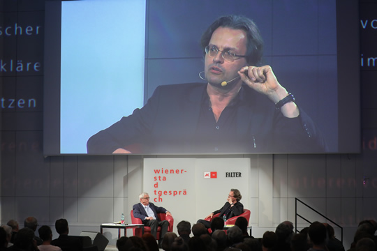 Bernhard Pörksen im Gespräch mit Peter Huemer