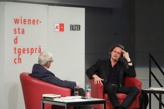 Bernhard Pörksen im Gespräch mit Peter Huemer