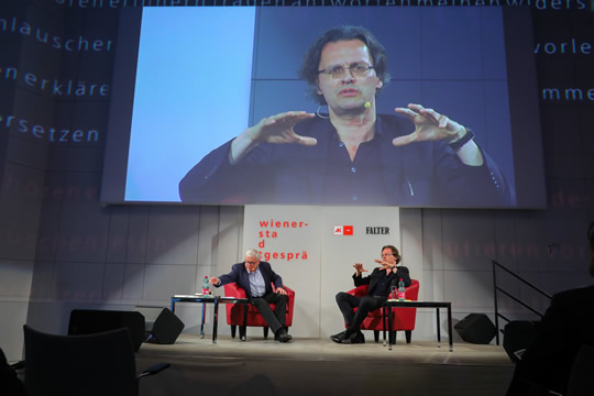 Bernhard Pörksen im Gespräch mit Peter Huemer