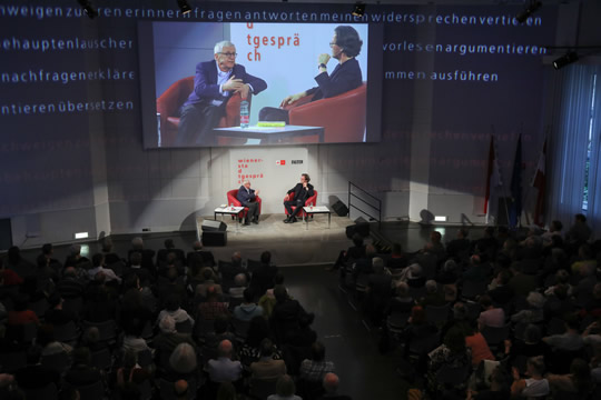 Bernhard Pörksen im Gespräch mit Peter Huemer